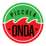 Red and Green Piccola Onda logo