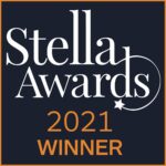 Stella Awards 2021 Winner Badge black background