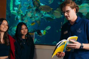 Marine Biologist For the Day | Behind The Scenes